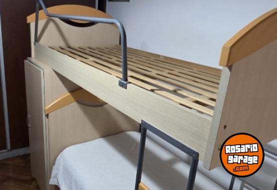 Hogar - CAMA CUCHETA + CARRITO PARA TERCER COLCHÓN - En Venta