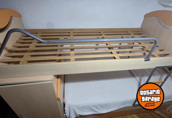 Hogar - CAMA CUCHETA + CARRITO PARA TERCER COLCHÓN - En Venta