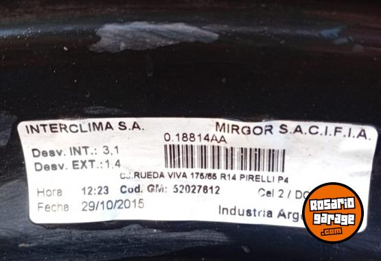 Accesorios para Autos - Rueda completa para Chevrolet (otras marcas también) - En Venta