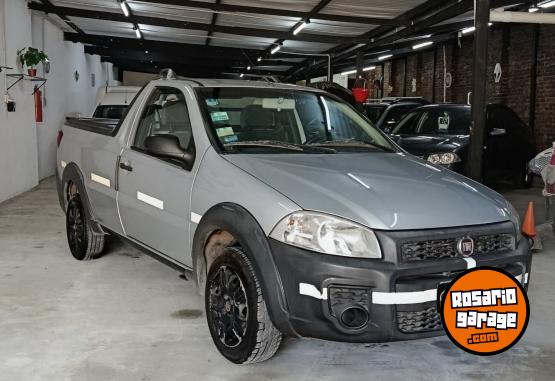 Camionetas - Fiat STRADA WORKING 2017 GNC 206000Km - En Venta