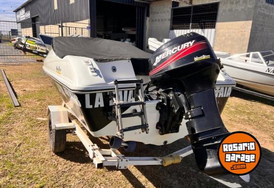 Embarcaciones - En venta tango 3v 470 open Mercury 40 hp 2t a/electrico power trim, lona, escalera, tonau de proa y copit 2014 u$s6.900 con trailer #nautistorearroyoseco - En Venta