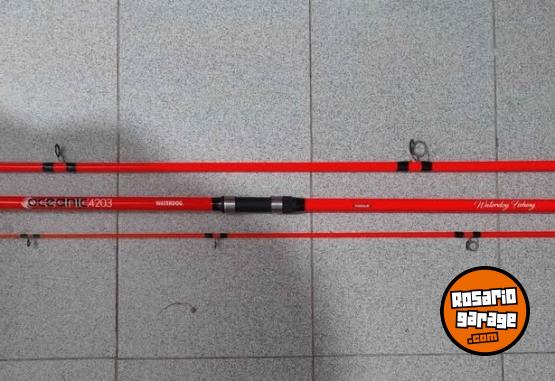 Otros - Caña de pescar 2.,7 mts y de 4.2mts mas mojarrera y reel - En Venta