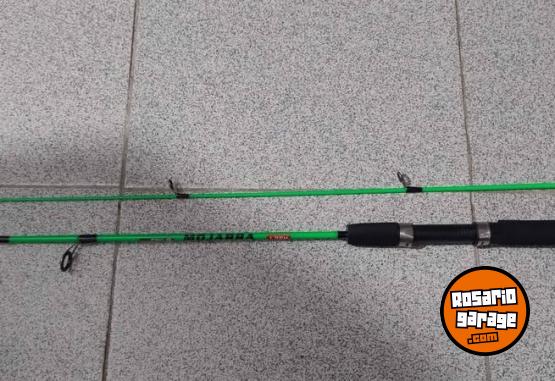 Otros - Caña de pescar 2.,7 mts y de 4.2mts mas mojarrera y reel - En Venta