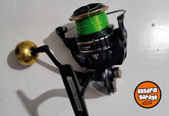 Otros - Caña de pescar 2.,7 mts y de 4.2mts mas mojarrera y reel - En Venta