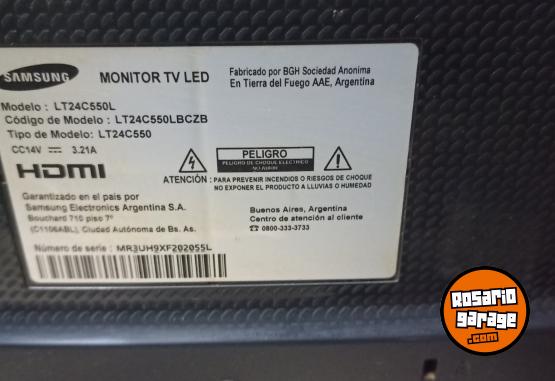 Electrónica - Monitor tv led Samsung 24 pulgadas - En Venta
