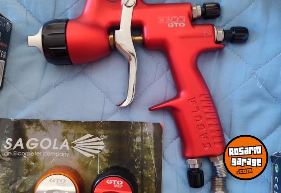 Herramientas - Pistola para pintar autos SAGOLA - En Venta