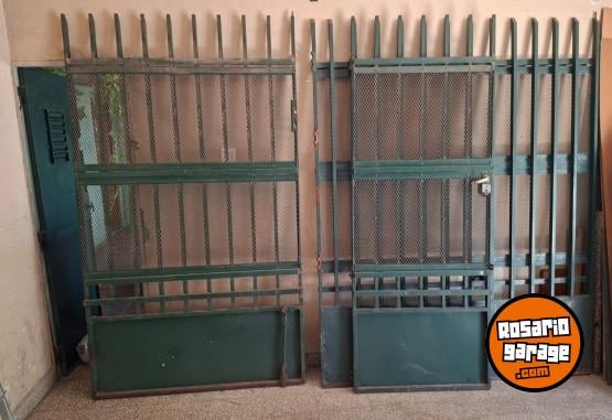 Hogar - Porton 2 hojas m�s puerta - En Venta