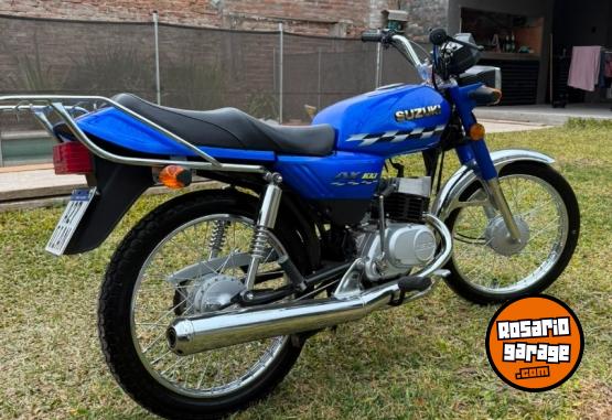 Motos - Suzuki AX100 2025 Nafta 3500Km - En Venta