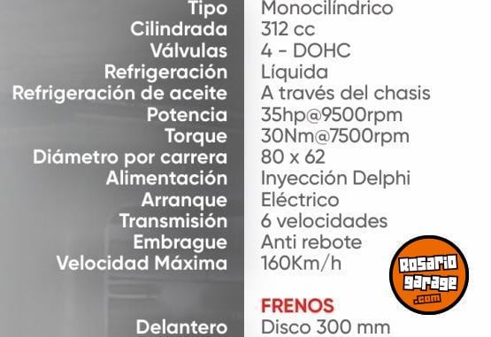 Motos - Zontes X310 v2 2021 Nafta 22800Km - En Venta