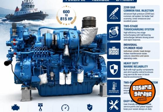 Embarcaciones - VENDO MOTOTES MARINOS DE 54 A 2000 HP - En Venta