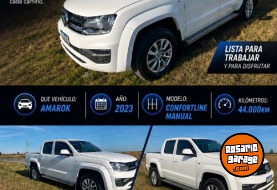 Camionetas - Volkswagen Amarok Conforline 2023 Diesel 44000Km - En Venta