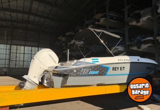 Embarcaciones - Lancha Eclipse 19SS con mercury 150 thp blanco tablero digital - En Venta