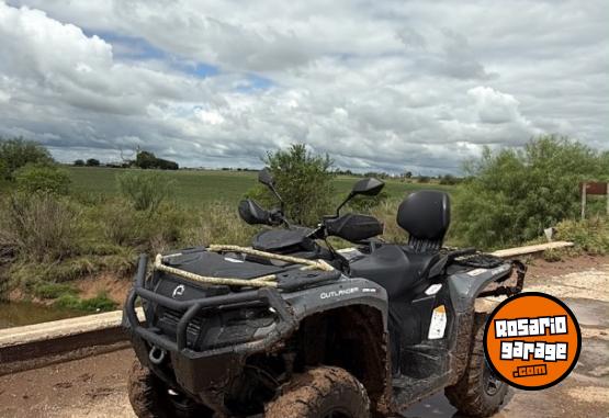 Cuatris y UTVs - Can Am Outlander 500 Max dps 2024 6000Km - En Venta