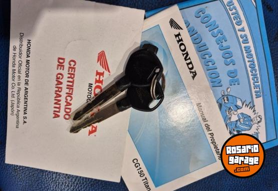Motos - Honda CG ESD 150 TITAN 2014 Nafta 10200Km - En Venta