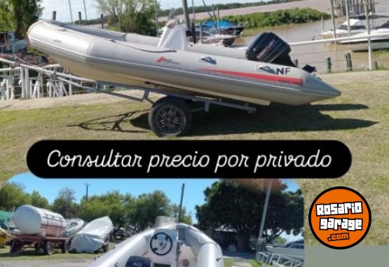 Embarcaciones - Semirrigido con motor Mercury - En Venta