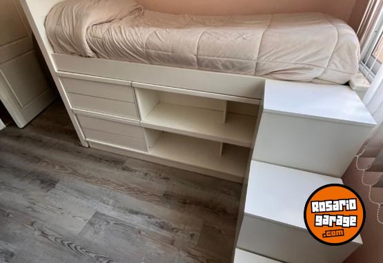 Hogar - Cama laqueada blanca - En Venta