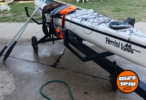 Deportes Náuticos - Kayak doble abierto Ferrini - En Venta
