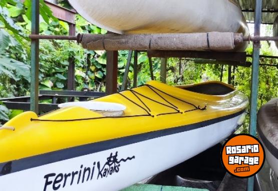Deportes Náuticos - Kayak doble ferrini y palas matrix - En Venta