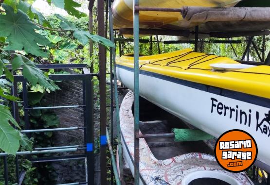 Deportes Náuticos - Kayak doble ferrini y palas matrix - En Venta
