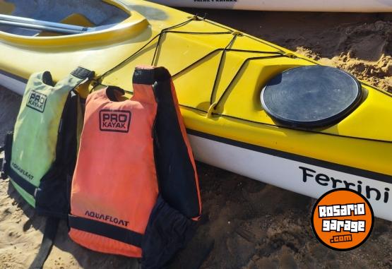 Deportes Náuticos - Kayak doble ferrini y palas matrix - En Venta