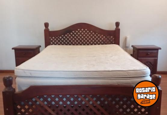 Hogar - Juego de dormitorio algarrobo - En Venta