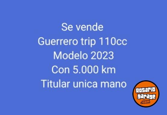 Motos - Guerrero Trip 2023 Nafta 5000Km - En Venta
