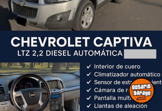 Camionetas - Chevrolet Captiva 2014 Diesel 184500Km - En Venta