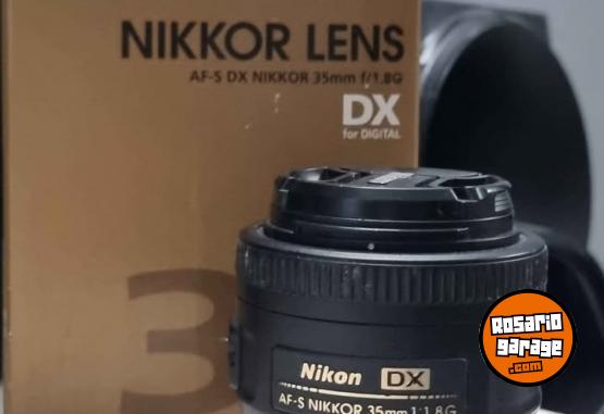 Electrónica - Lente Nikon 35mm f/1.8G (DX) - En Venta