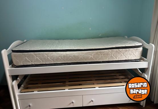 Hogar - Cama nido con cajones, impecable - En Venta