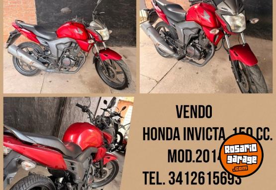 Motos - Honda Invicta 150cc 2014 Nafta 60000Km - En Venta