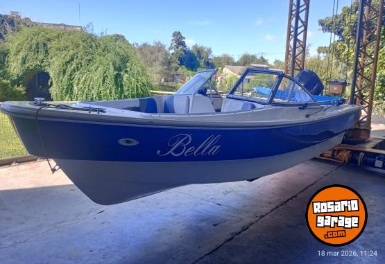 Embarcaciones - TRAKKER 520 MOTOR MERCURY 75 HP Y MOTOR AUXILIAR JOHNSON 5 HP - En Venta