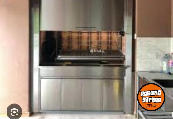 Hogar - frente parrilla acero inoxidable - En Venta