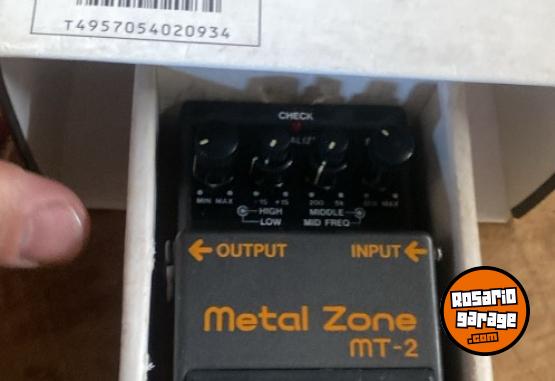 Instrumentos Musicales - Pedal boss metal zone mt2 - En Venta