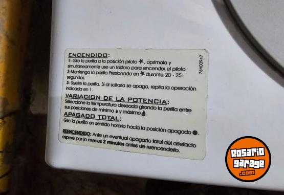 Hogar - Calefon Volcan 315BRV 12 L tiraje natural - En Venta