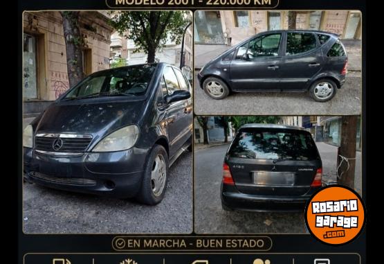Autos - Mercedes Benz A 190 elegance 2001 Nafta 220000Km - En Venta