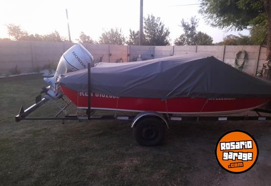 Embarcaciones - Bunker 510 con honda 60 hp 40 hs de uso - En Venta