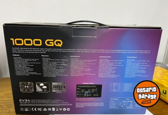 Informática - Fuente De Alimentación Evga GQ Series 1000w Excelente Estado - En Venta