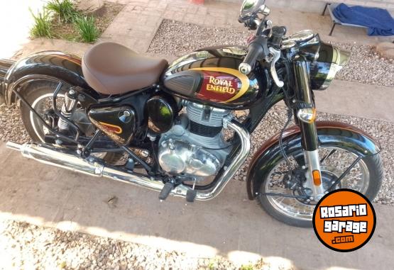 Motos - Royal Enfield Classic 350 Halcyon Black 2023 Nafta 5000Km - En Venta
