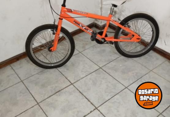 Deportes - Combo 2 Bicicletas BMX / Cross Rodado 20 (Naranja + Negra) - ¡Impecables Sin Uso! - En Venta