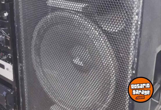 Electrónica - Potencia skp y Bafles dobles de 15 - En Venta
