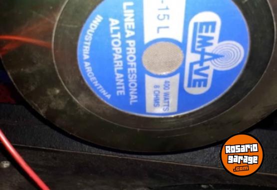 Electrónica - Potencia skp y Bafles dobles de 15 - En Venta