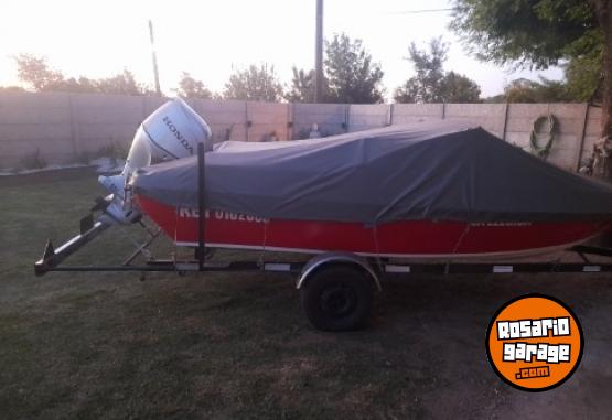 Embarcaciones - Bunker 510 con honda 60 hp 40 hs uso todo 2024 - En Venta