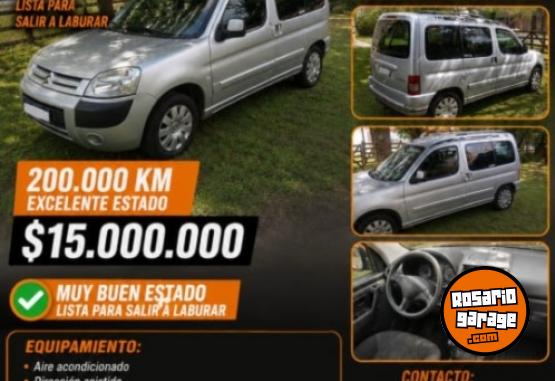 Utilitarios - Citroen BERLINGO 2017 Diesel 200000Km - En Venta