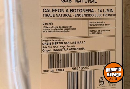 Hogar - Calefon Orbis a gas natural A REPARAr - En Venta