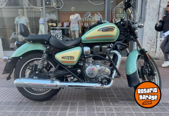 Motos - Royal Enfield METEOR 350 AURORA GREEN 2024 Nafta 10000Km - En Venta