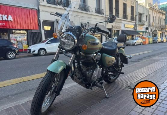 Motos - Royal Enfield METEOR 350 AURORA GREEN 2024 Nafta 10000Km - En Venta
