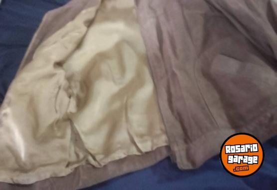 Indumentaria - SE VENDE CAMPERA DE GAMUZA T N°58 Y SACO LANA GASPIADO T XL/3 - En Venta