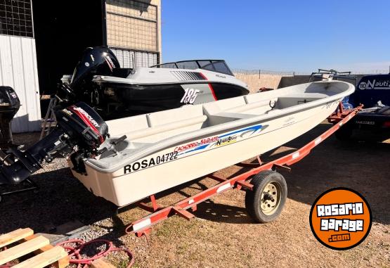 Embarcaciones - Bote cachorro 510 mercury 15 hp 2t 2013 sin trailer 40 hs de uso - En Venta