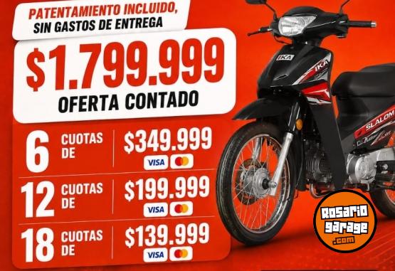 Motos - IKA Slalom 110cc 2026 Nafta 0Km - En Venta