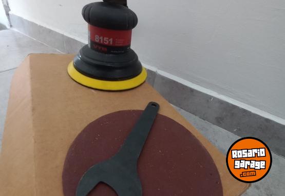 Herramientas - LIJADORA ROTORBITAL NEUMATICA VTB 1200 RPM - En Venta